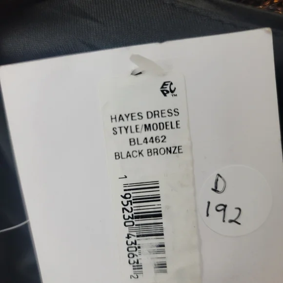 Belle BadgleyMischkaHayes Combo Sequin Color Block Crew Neck Blouson Long Sleeve - Picture 9 of 10